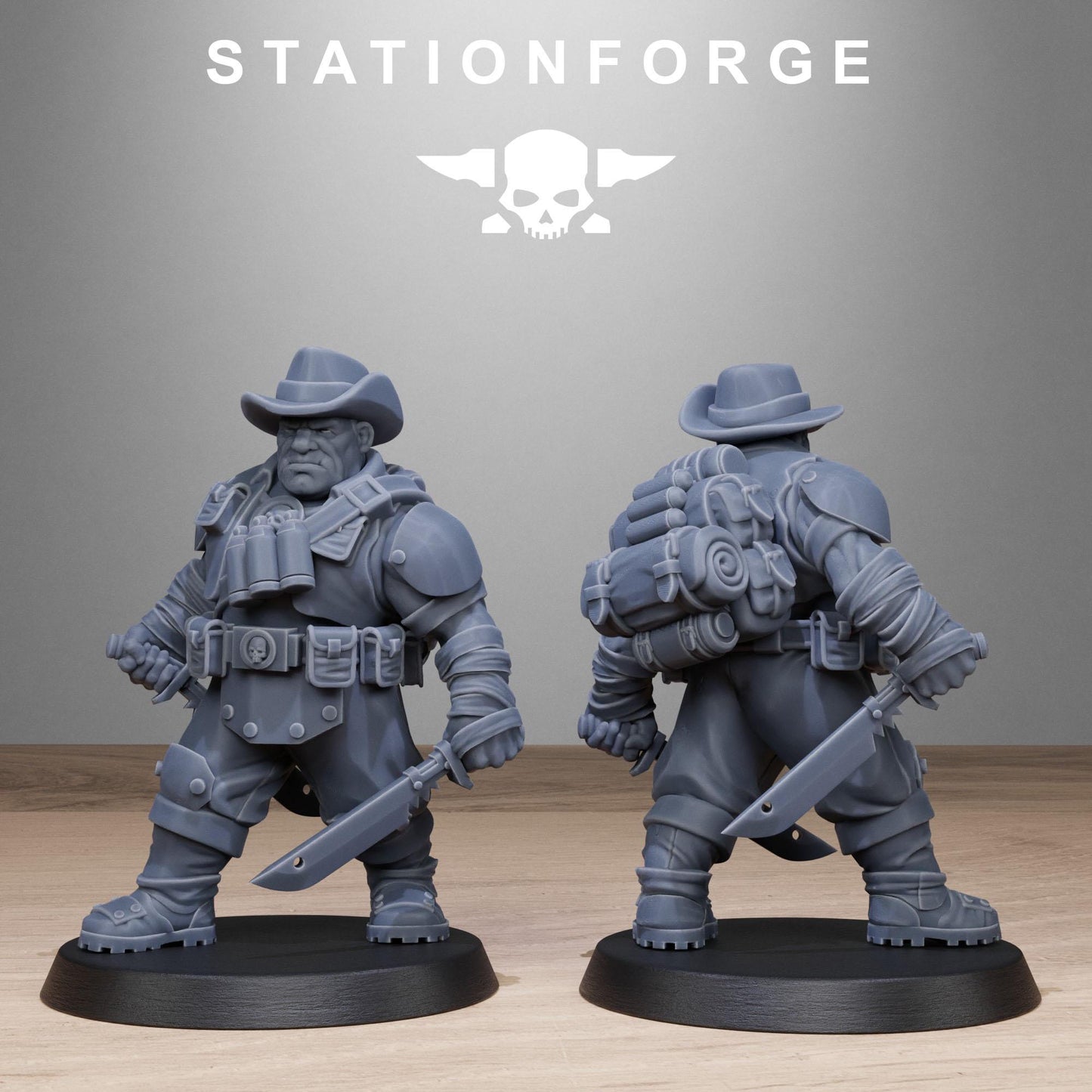 GrimGuard Jungle Fighter Mutants | Station Forge | Marines | Wargaming | Infantry | Soldiers