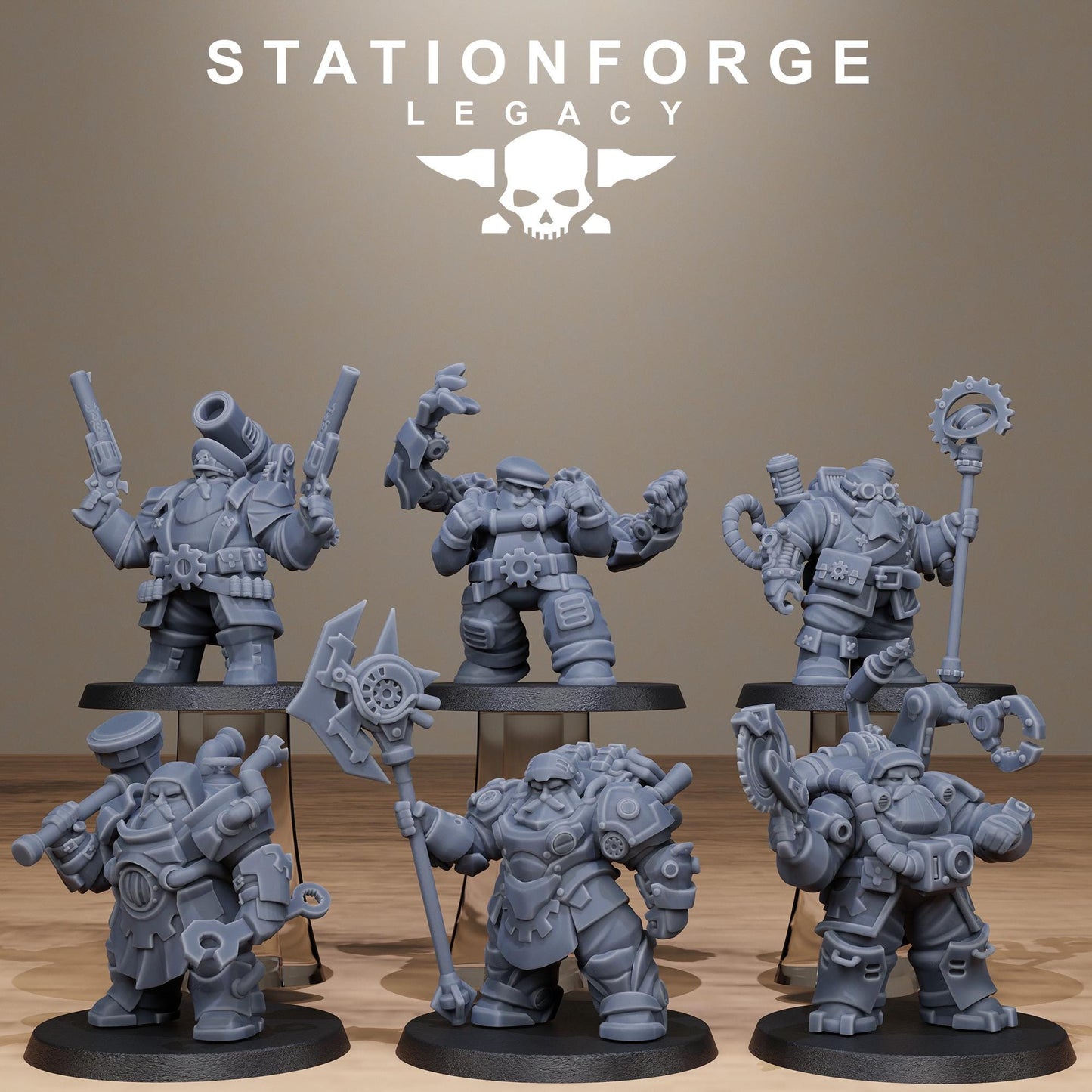 Ironvale Leader | Station Forge Legacy | Wargaming | Infantry