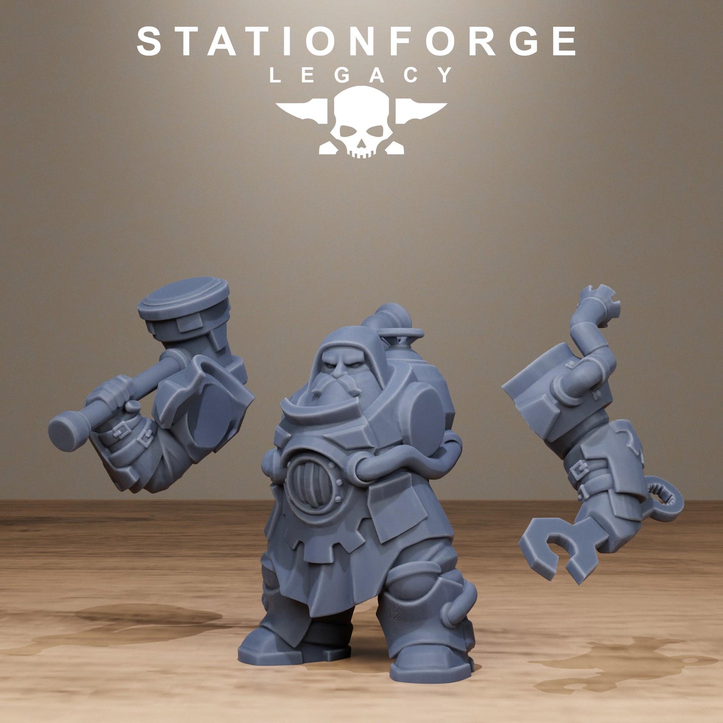 Ironvale Leader | Station Forge Legacy | Wargaming | Infantry