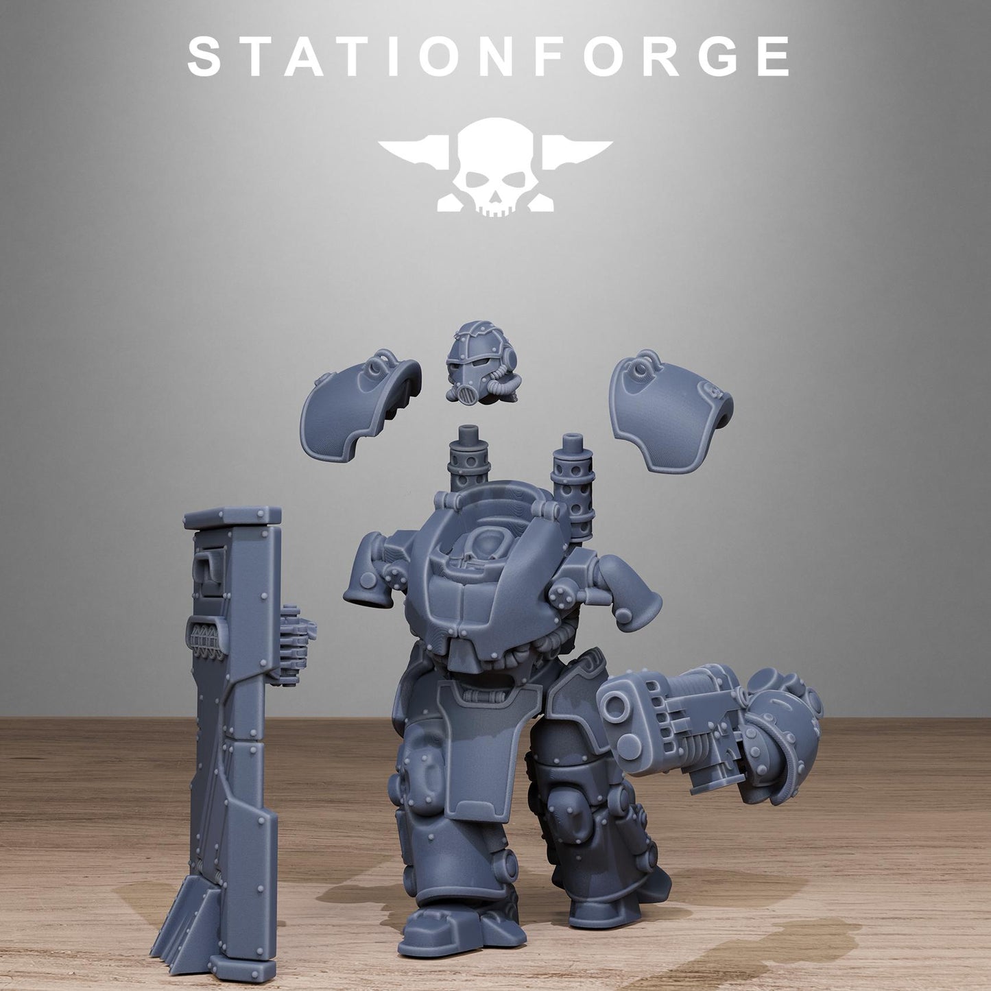 GrimGuard Power Armor | Station Forge | Marines | Wargaming | Infantry | Soldiers