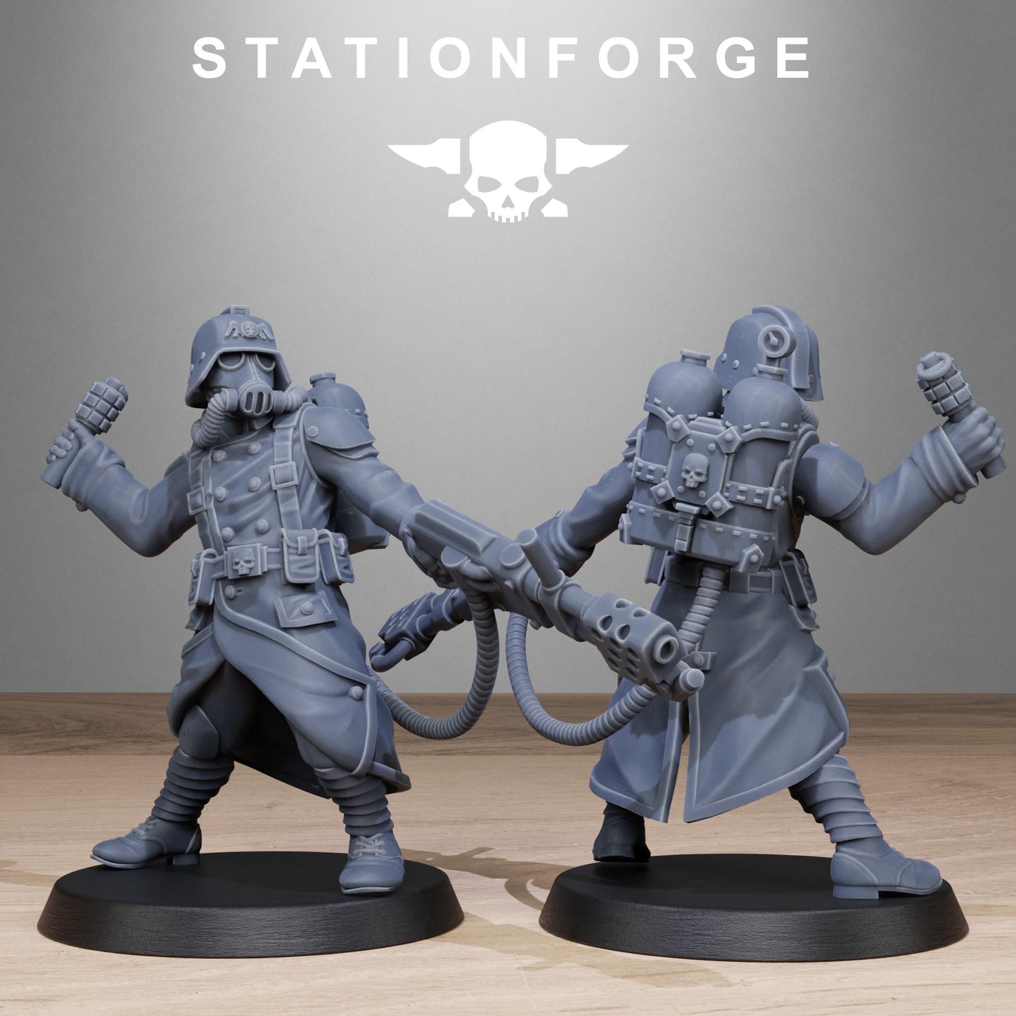 GrimGuard Flamers | Station Forge | Wargaming