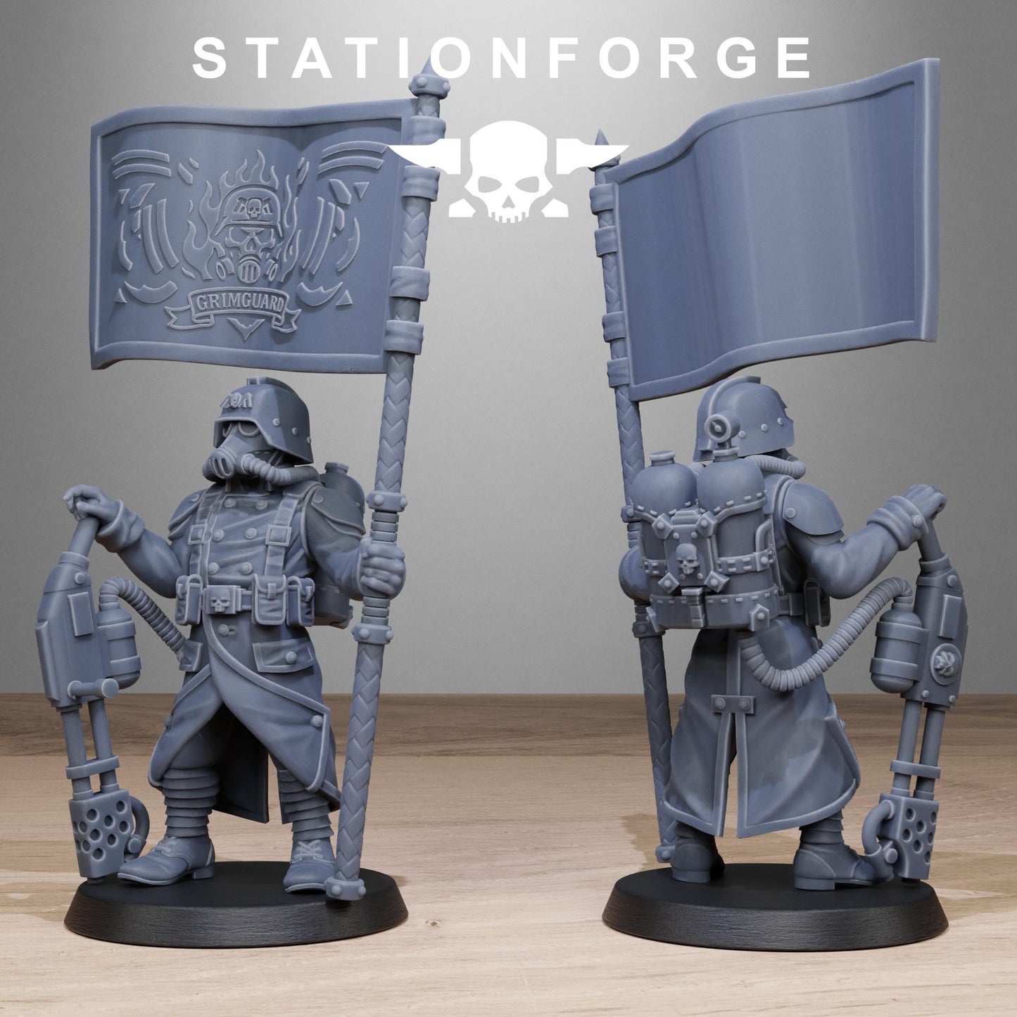 GrimGuard Flamers | Station Forge | Wargaming
