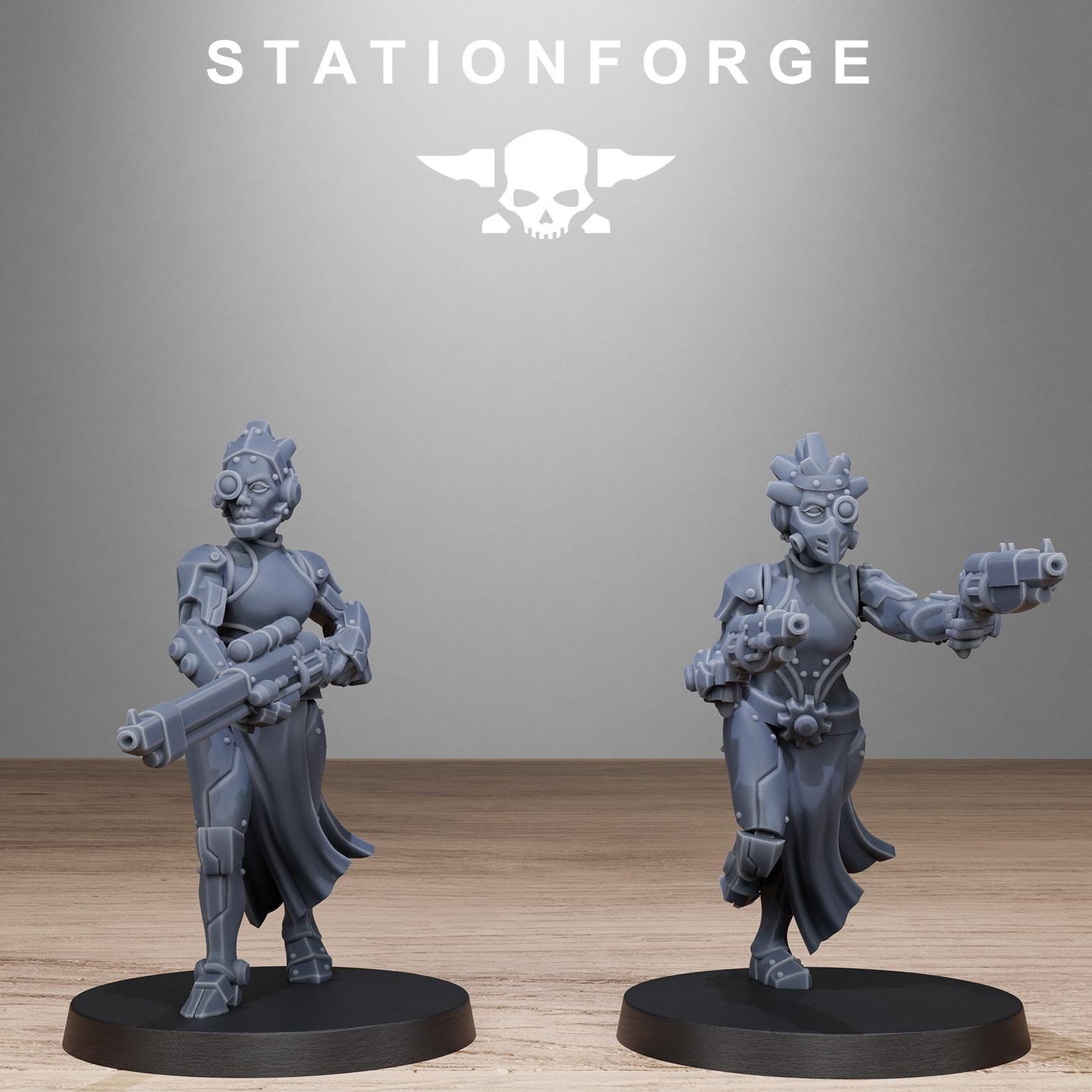 Scavenger Sisters Infantry | Station Forge | Wargaming | Tabletop miniatures | Grim dark future wargames