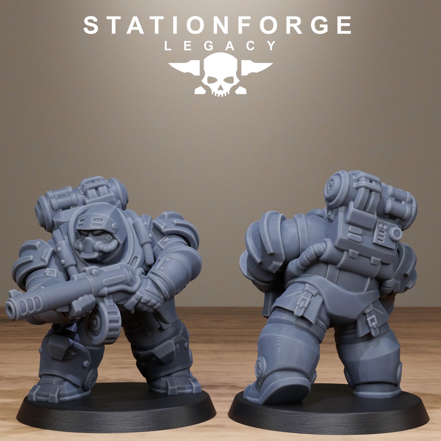 Ironvale Heavies | Station Forge Legacy | Wargaming | Infantry