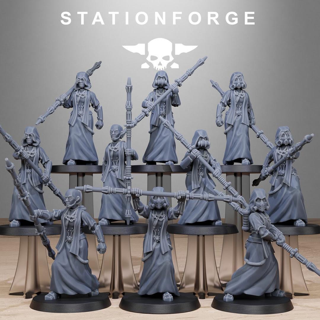 Scavenger Sister Priests | Station Forge | Wargaming | Infantry |
