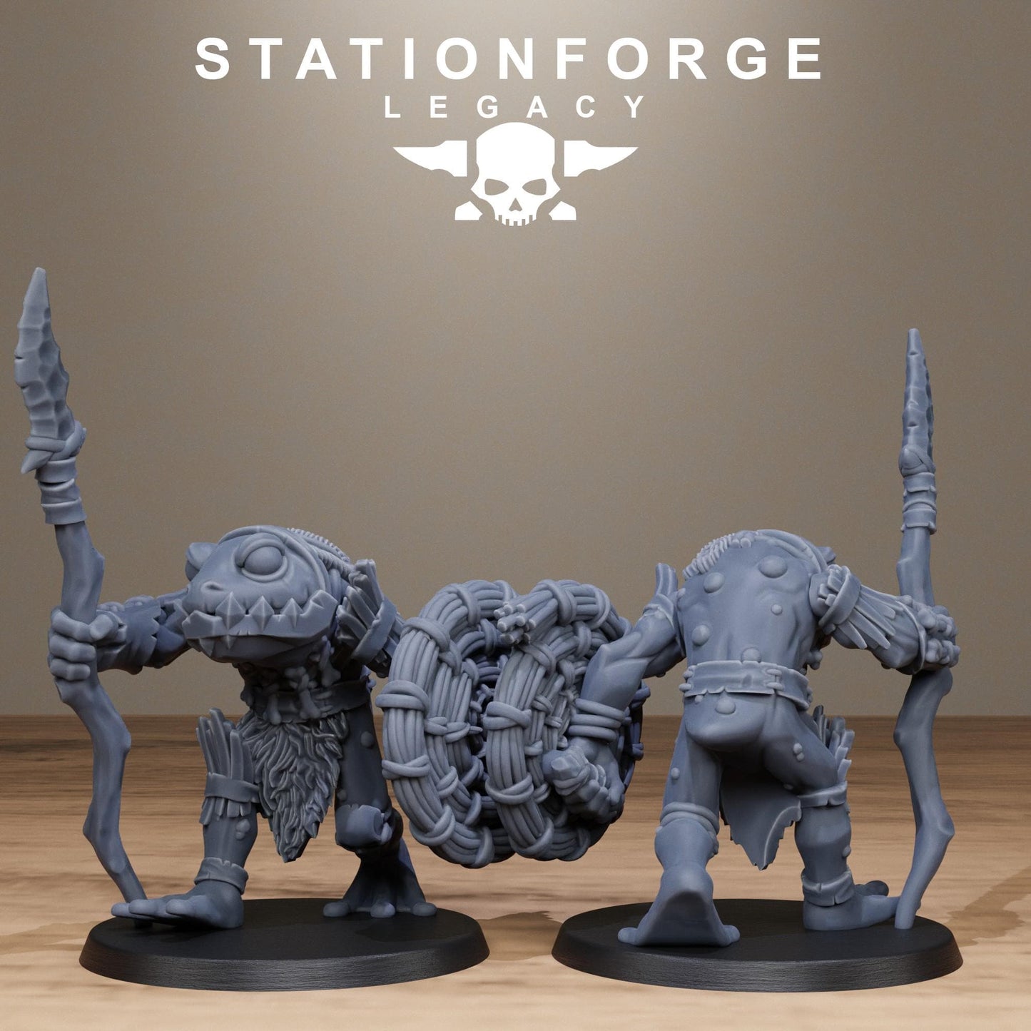 Bogkin Spearmen | Station Forge | Marines | Wargaming | Infantry | Soldiers