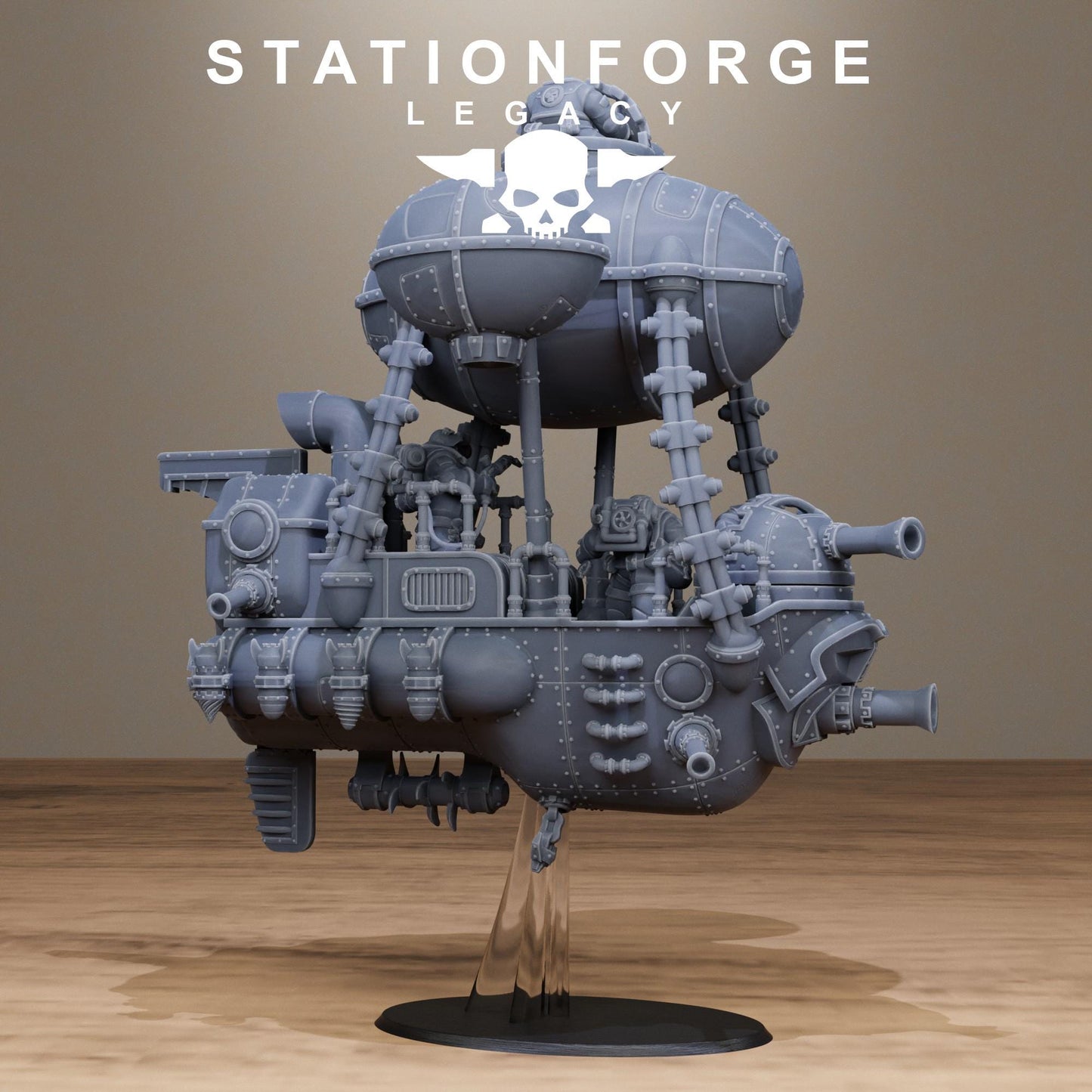 Ironvale Airship | Station Forge Legacy | Wargaming | Infantry