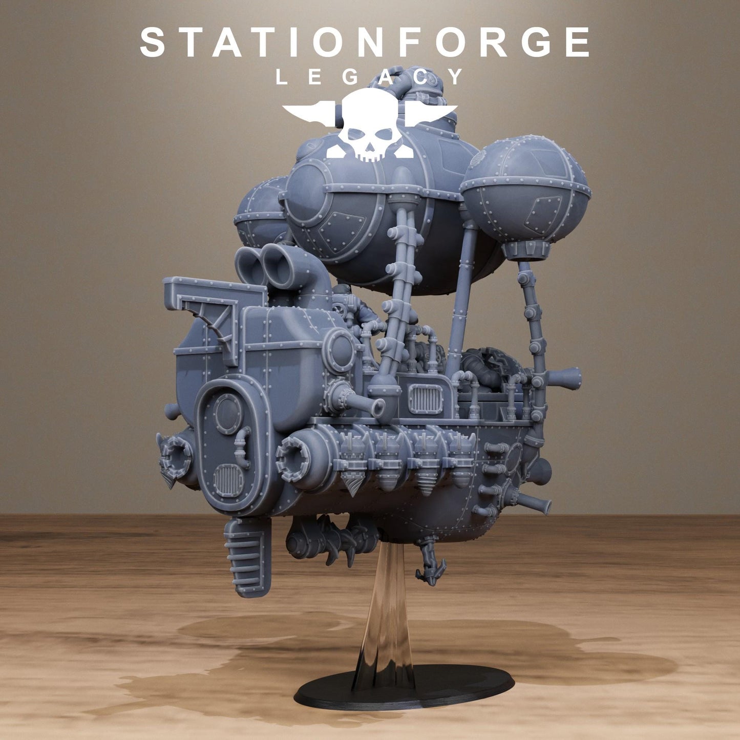 Ironvale Airship | Station Forge Legacy | Wargaming | Infantry