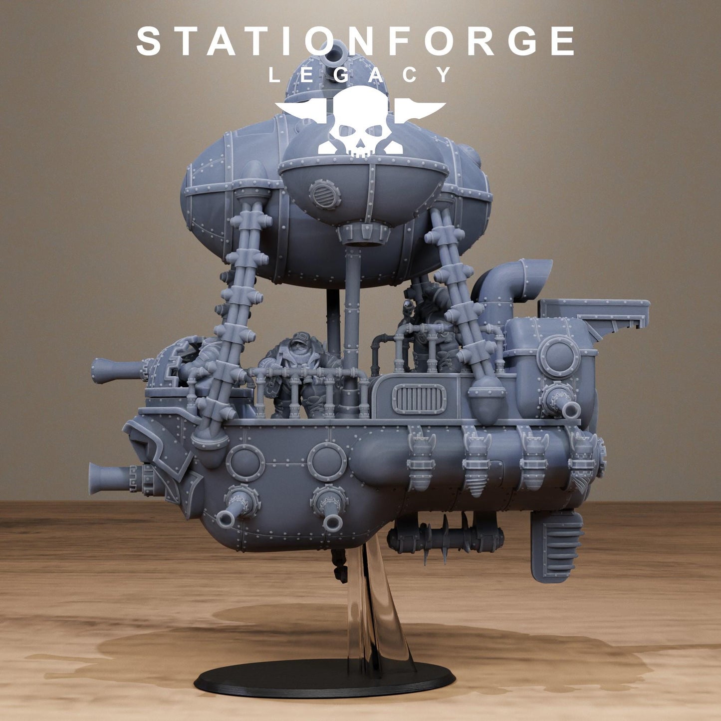 Ironvale Airship | Station Forge Legacy | Wargaming | Infantry