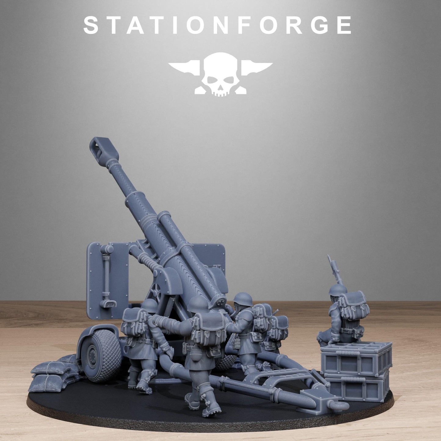 FreeGuard Light Artillery | Station Forge | Wargaming | Infantry |