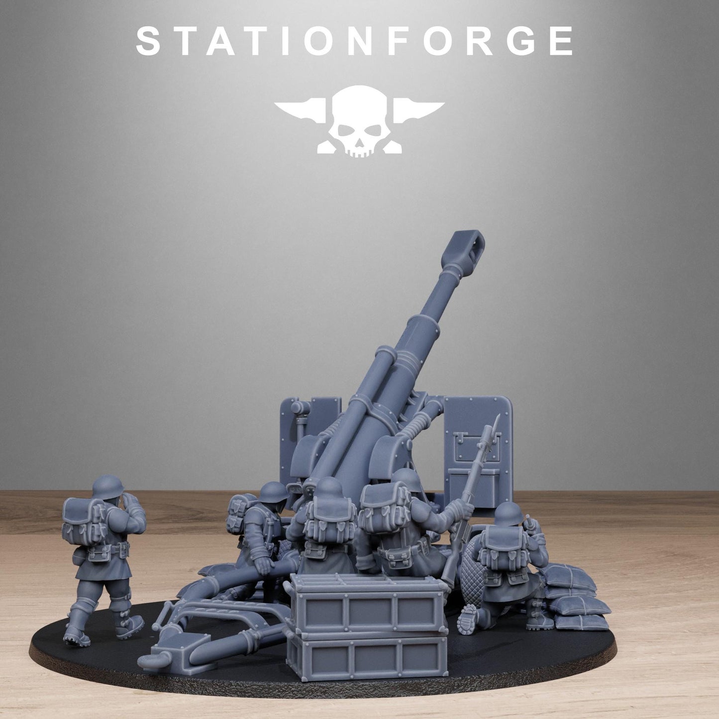 FreeGuard Light Artillery | Station Forge | Wargaming | Infantry |