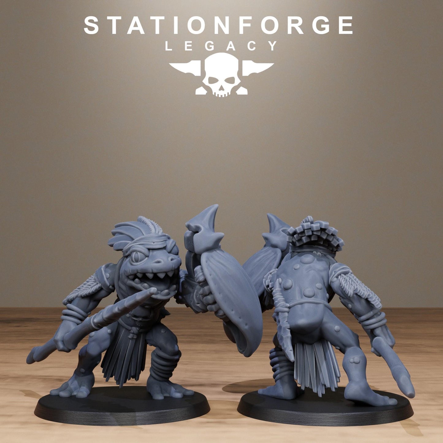 Bogkin Spearmen | Station Forge | Marines | Wargaming | Infantry | Soldiers