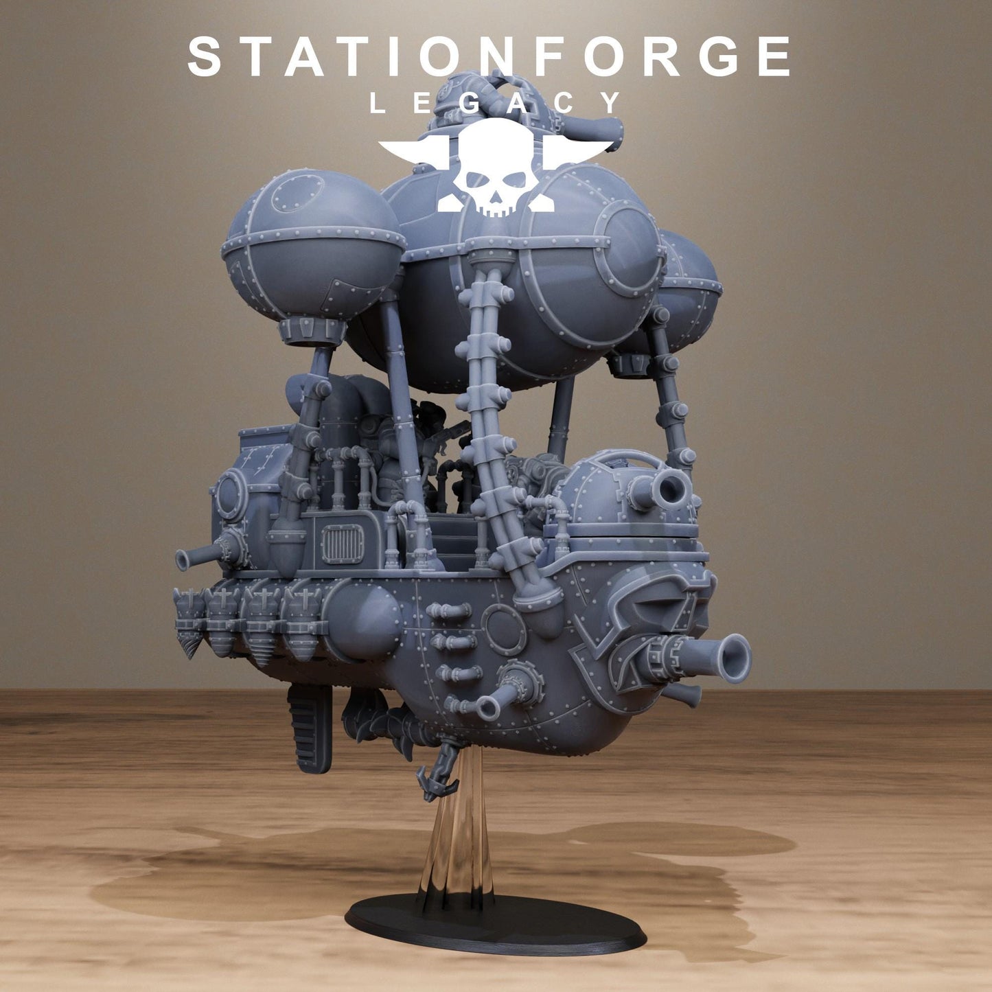 Ironvale Airship | Station Forge Legacy | Wargaming | Infantry