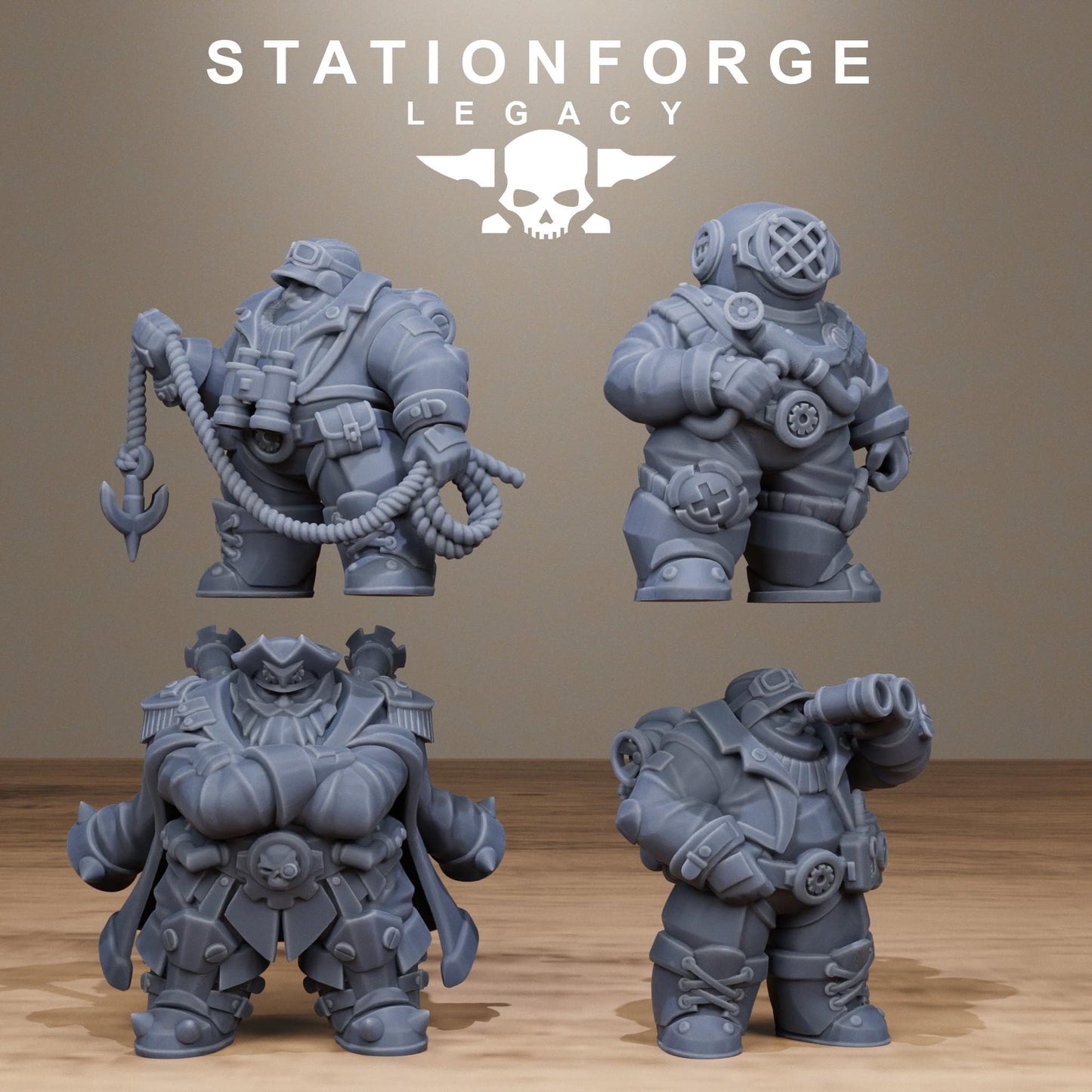 Ironvale Airship Maximus | Station Forge Legacy | Wargaming | Infantry