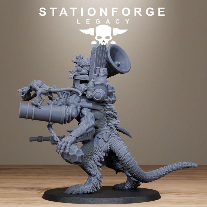 Rotfang Bell Rat | Station Forge Legacy | Wargaming | Infantry