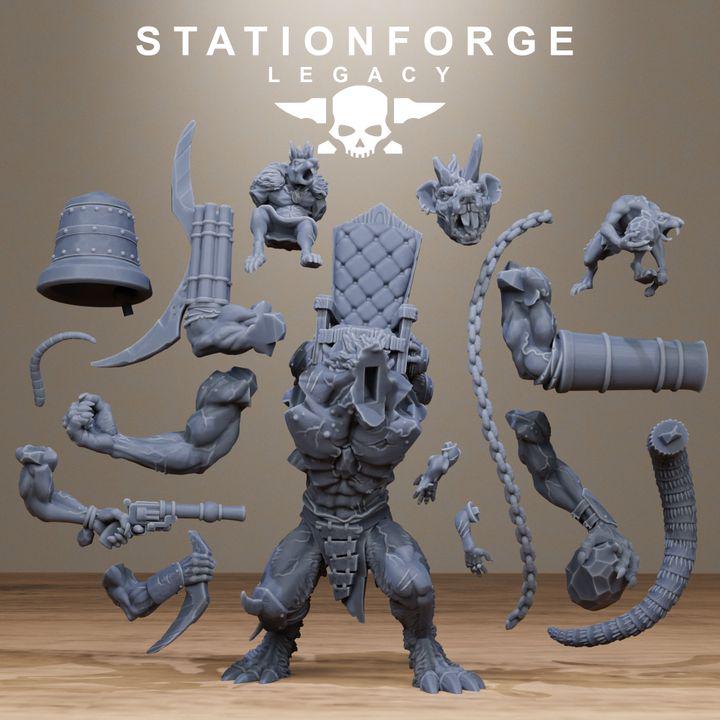Rotfang Bell Rat | Station Forge Legacy | Wargaming | Infantry