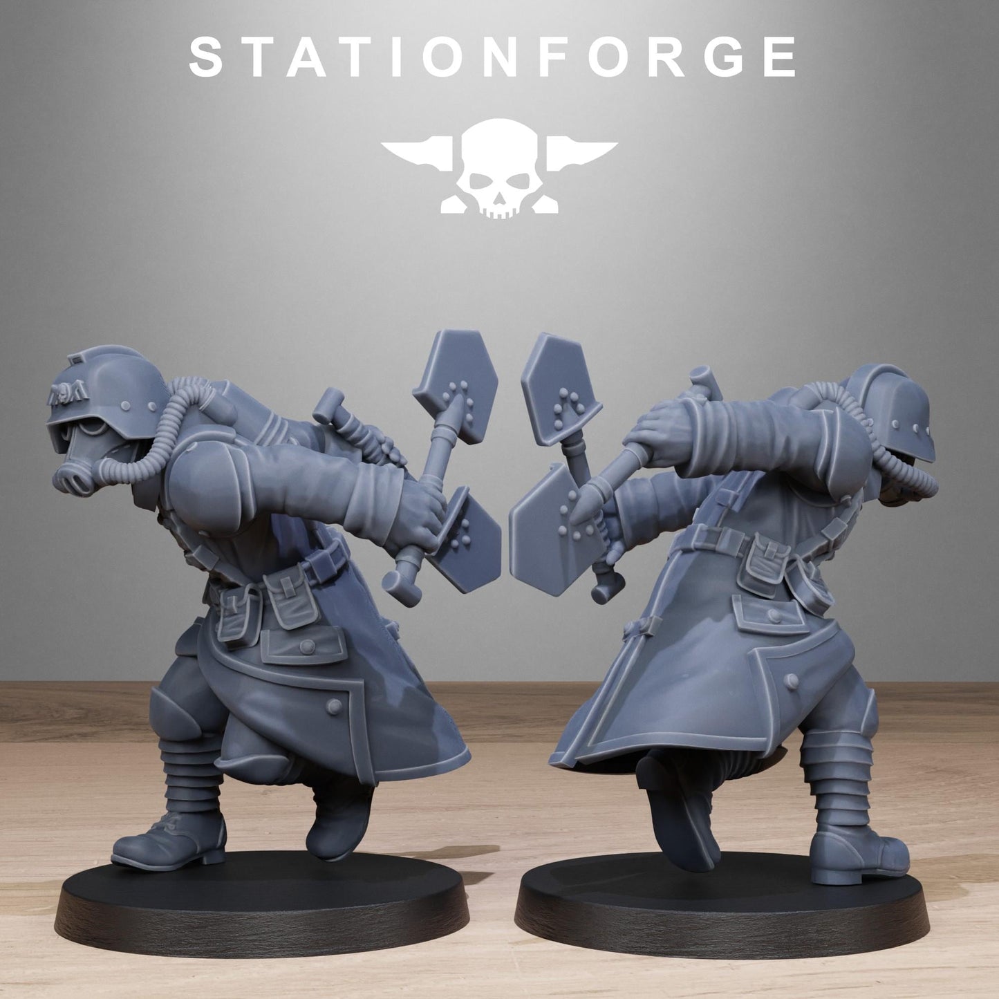 GrimGuard Shovel Fighters | Station Forge | Marines | Wargaming | Infantry | Soldiers