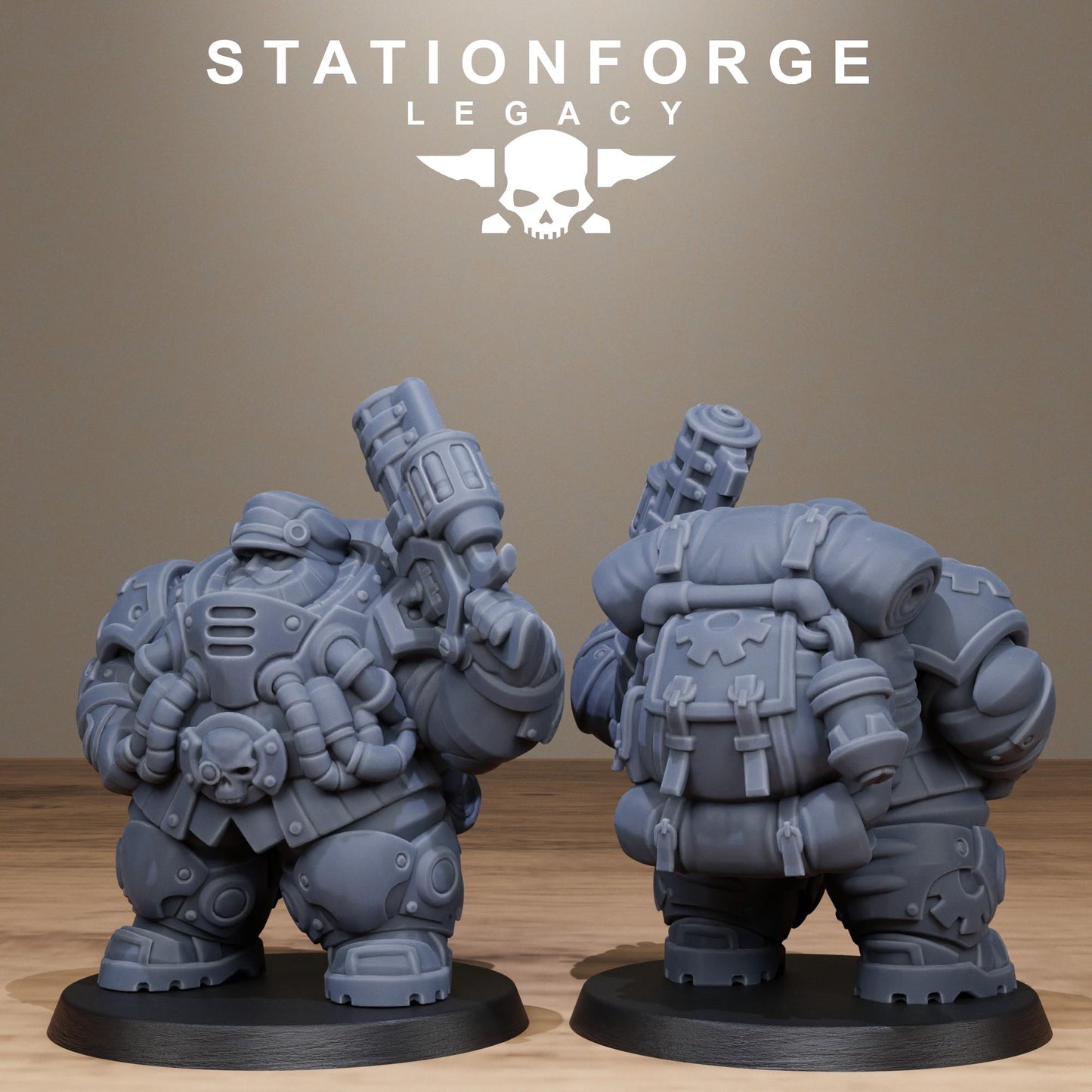 Ironvale Gearholders | Station Forge Legacy | Wargaming | Infantry