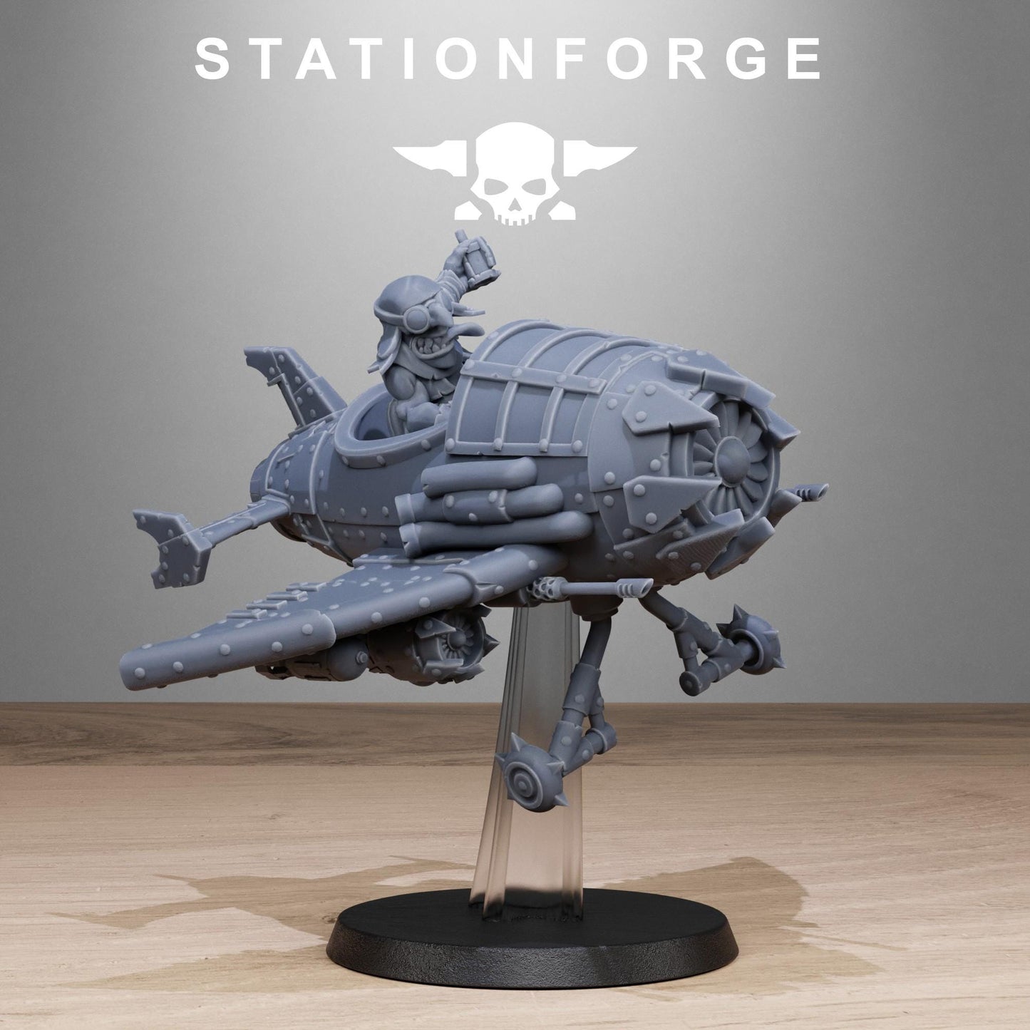Orkaz Gob Planes | Orkaz | Orc | Grimdark Future | Sci Fi | Space | Table Top | Station Forge | tabletop Wargaming | High Quality Minis