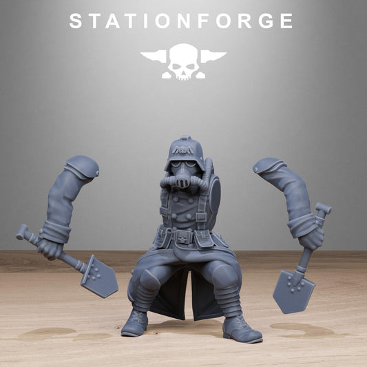 GrimGuard Shovel Fighters | Station Forge | Marines | Wargaming | Infantry | Soldiers