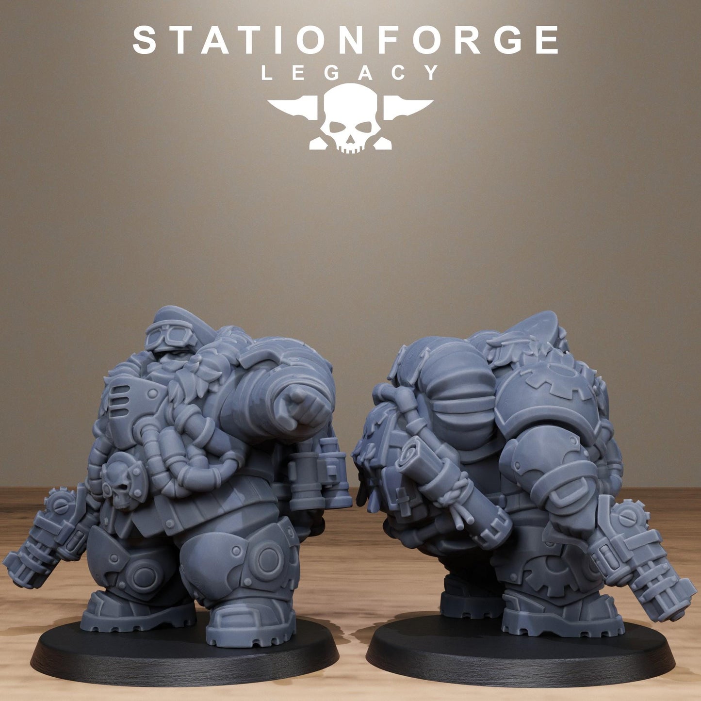Ironvale Gearholders | Station Forge Legacy | Wargaming | Infantry