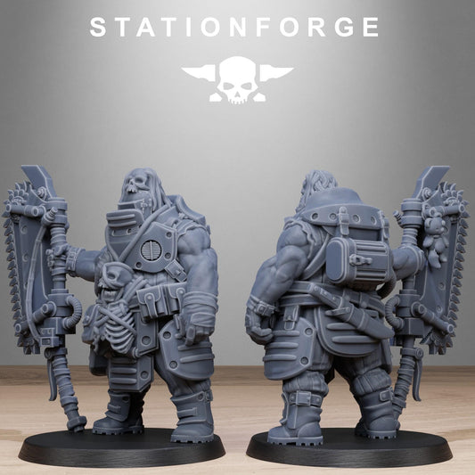 Techno Savage Barbarians | Station Forge | Wargaming | Alien Hive Soldier Warrior