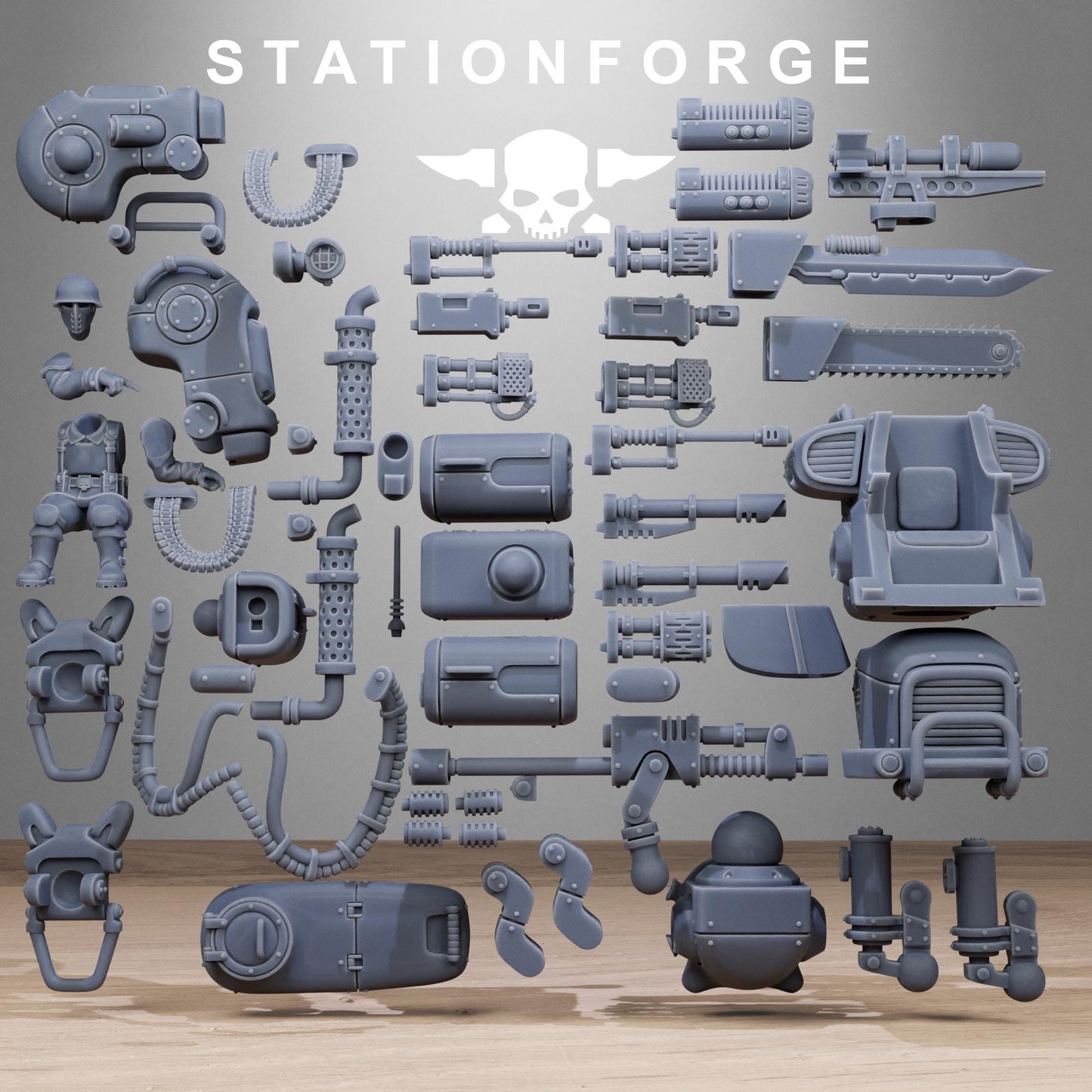 FreeGuard Walker | Station Forge | Wargaming | Infantry |