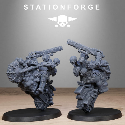 Corrupted Guard Bikers | Station Forge | Wargaming