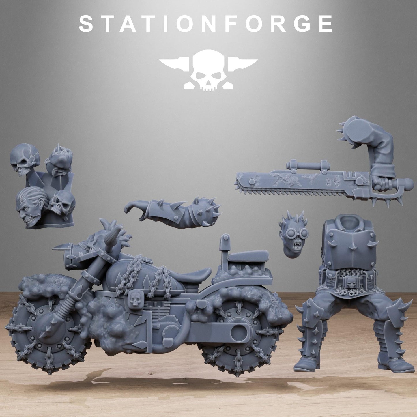 Corrupted Guard Bikers | Station Forge | Wargaming
