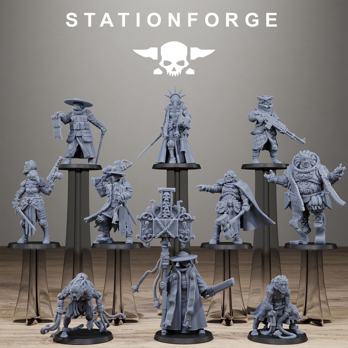 GrimCorp Stragglers | Station Forge | Wargaming