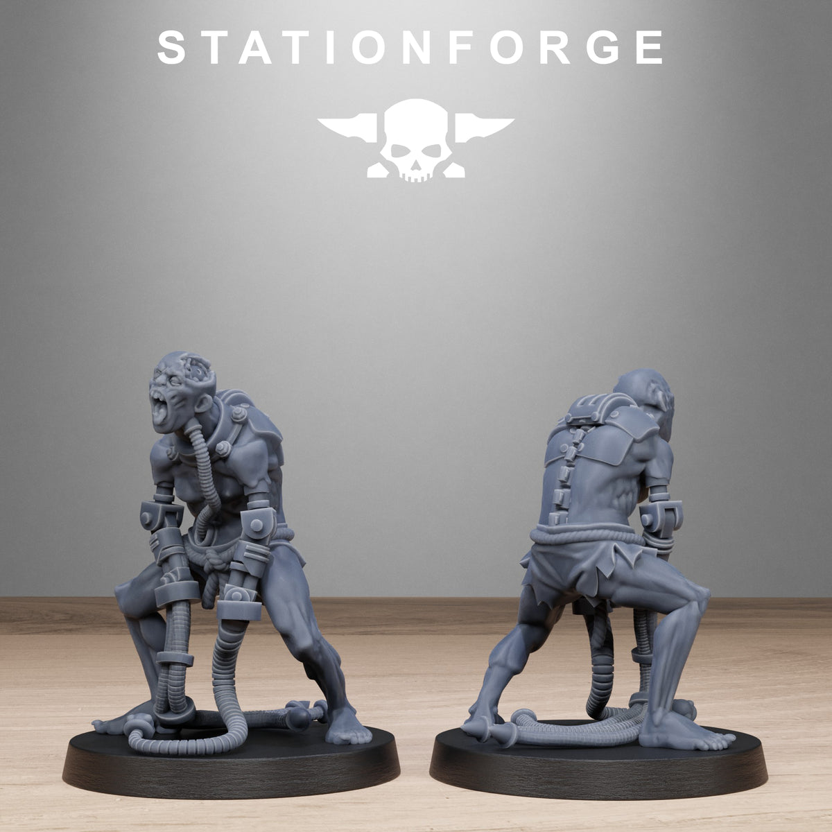 Corrupted Guard Necromutants | Station Forge | Wargaming