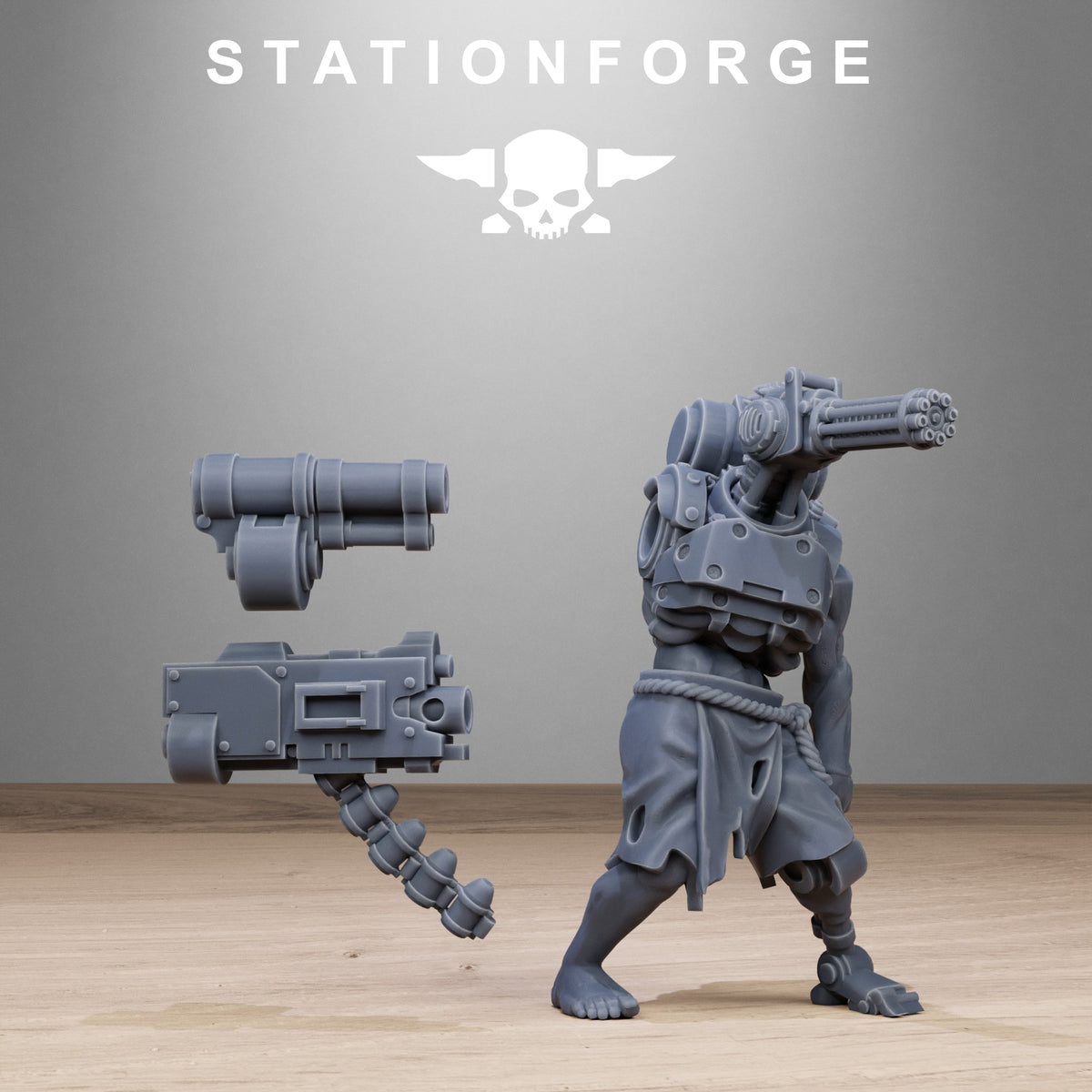 Corrupted Guard Necromutants | Station Forge | Wargaming