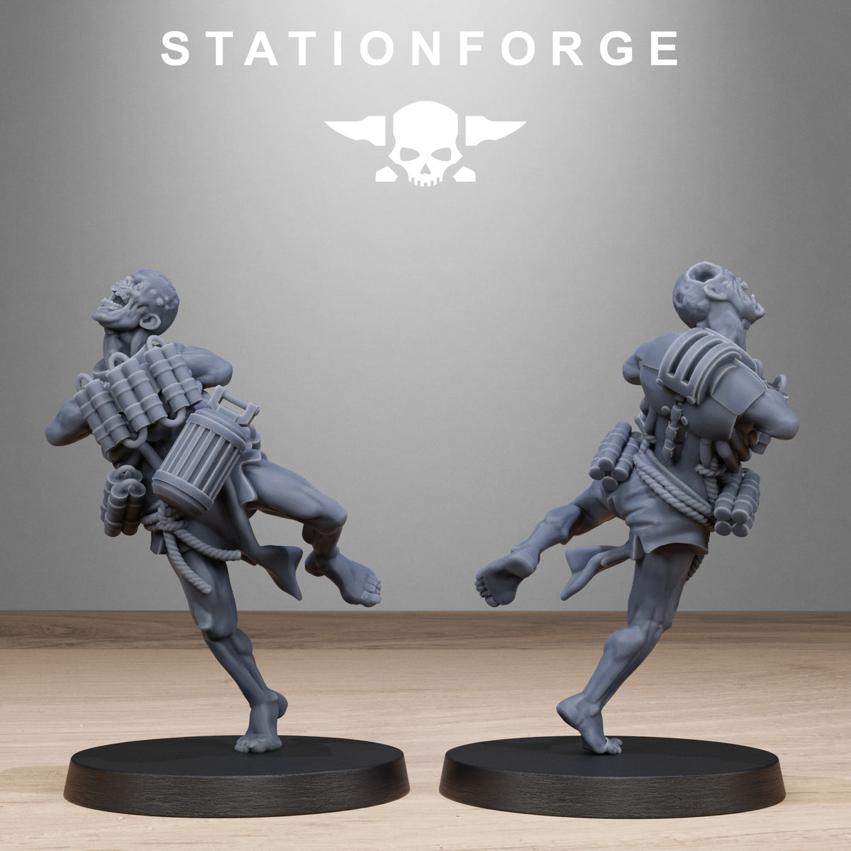 Corrupted Guard Necromutants | Station Forge | Wargaming