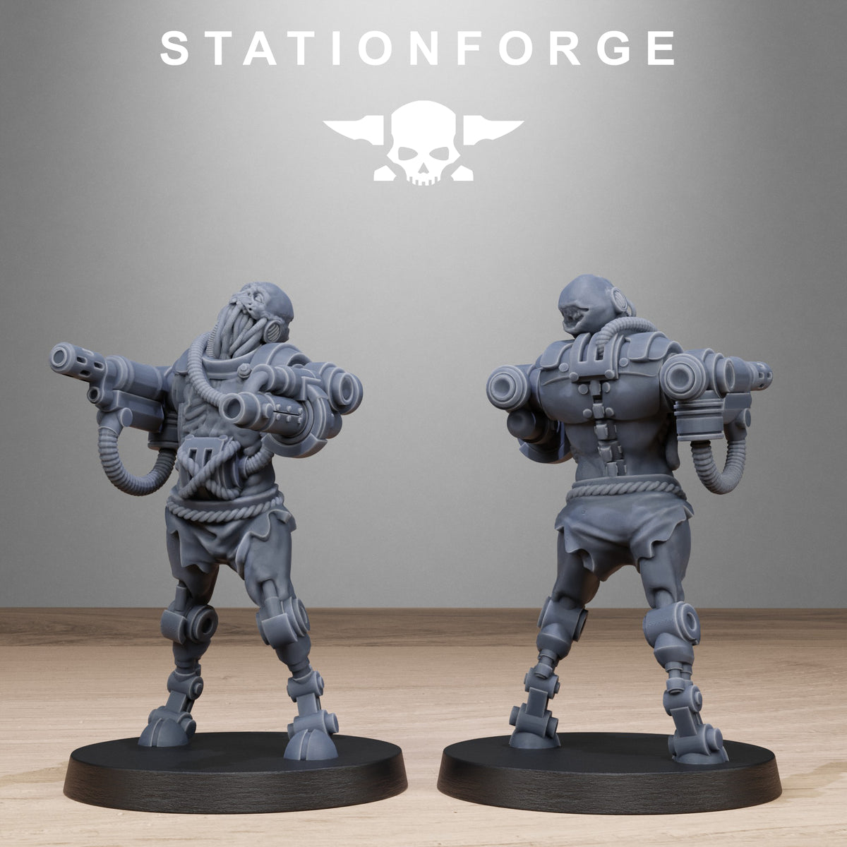 Corrupted Guard Necromutants | Station Forge | Wargaming