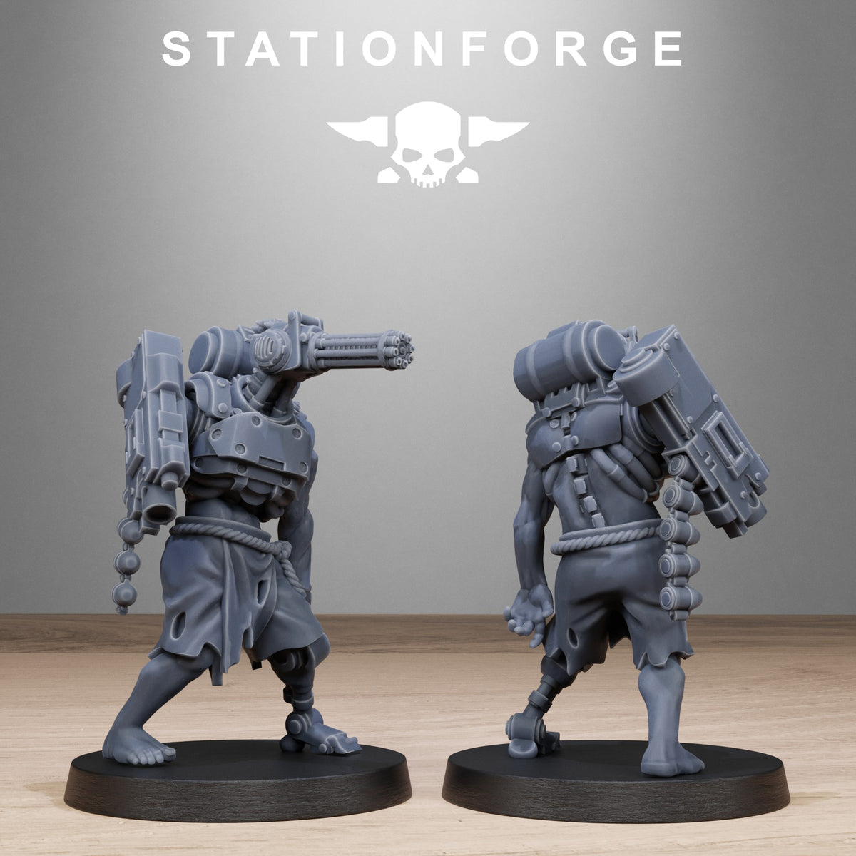 Corrupted Guard Necromutants | Station Forge | Wargaming