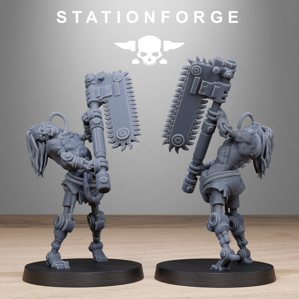 Corrupted Guard Necromutants | Station Forge | Wargaming
