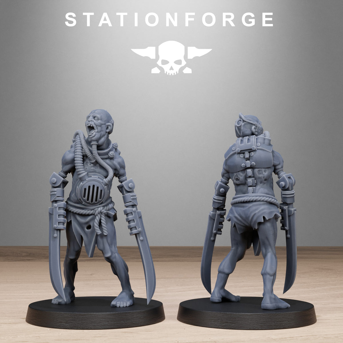 Corrupted Guard Necromutants | Station Forge | Wargaming