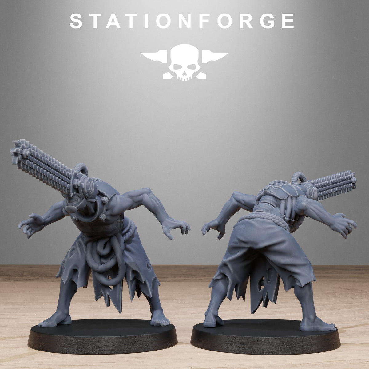 Corrupted Guard Necromutants | Station Forge | Wargaming