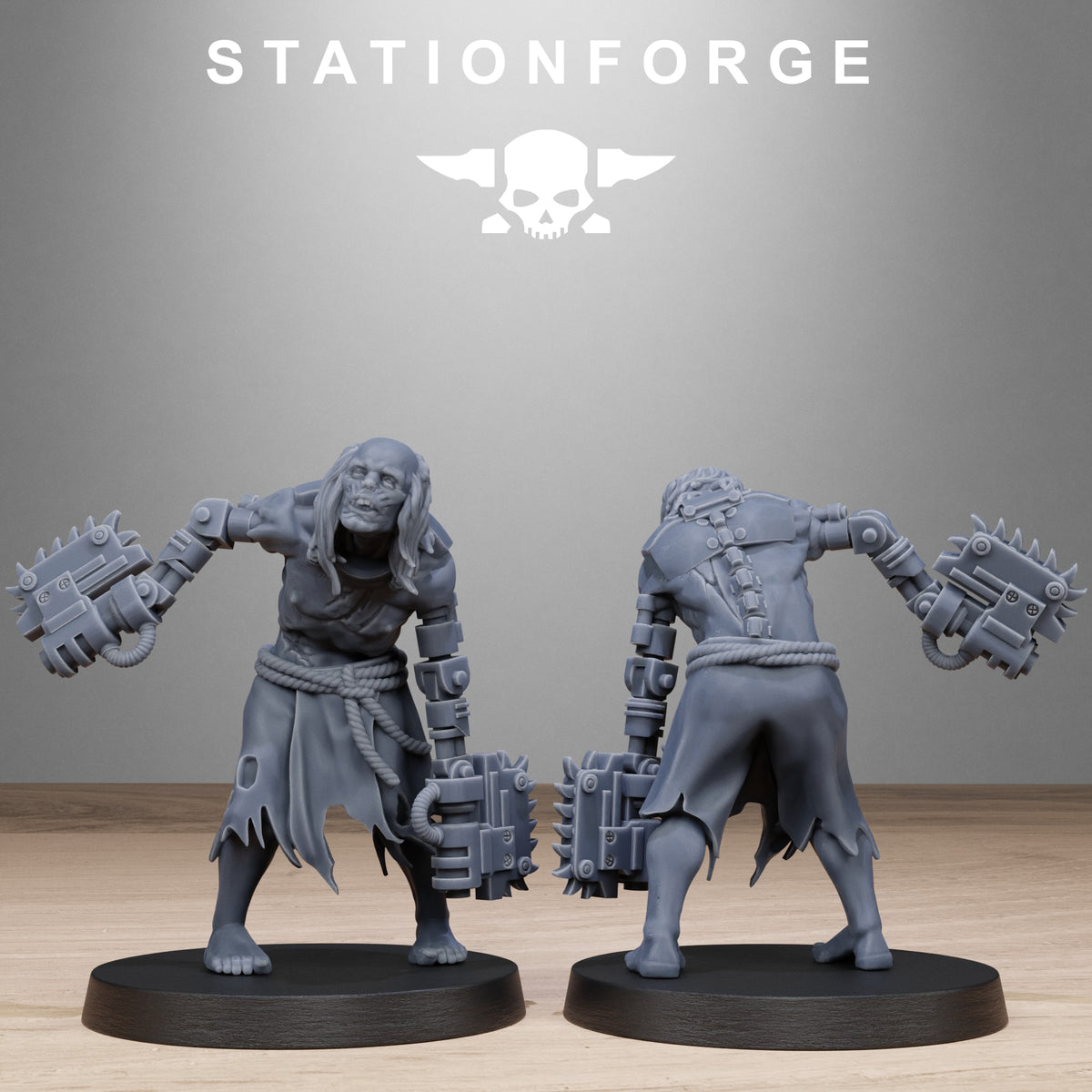 Corrupted Guard Necromutants | Station Forge | Wargaming