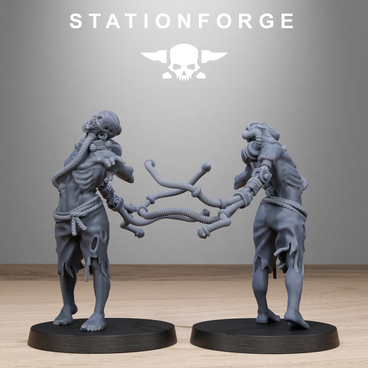 Corrupted Guard Necromutants | Station Forge | Wargaming