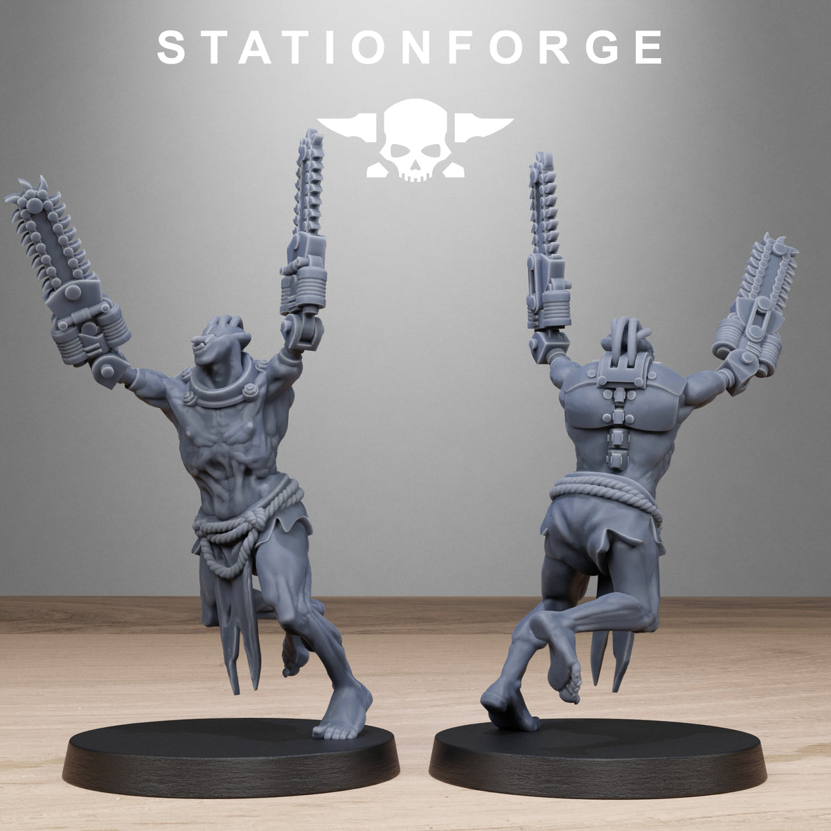 Corrupted Guard Necromutants | Station Forge | Wargaming