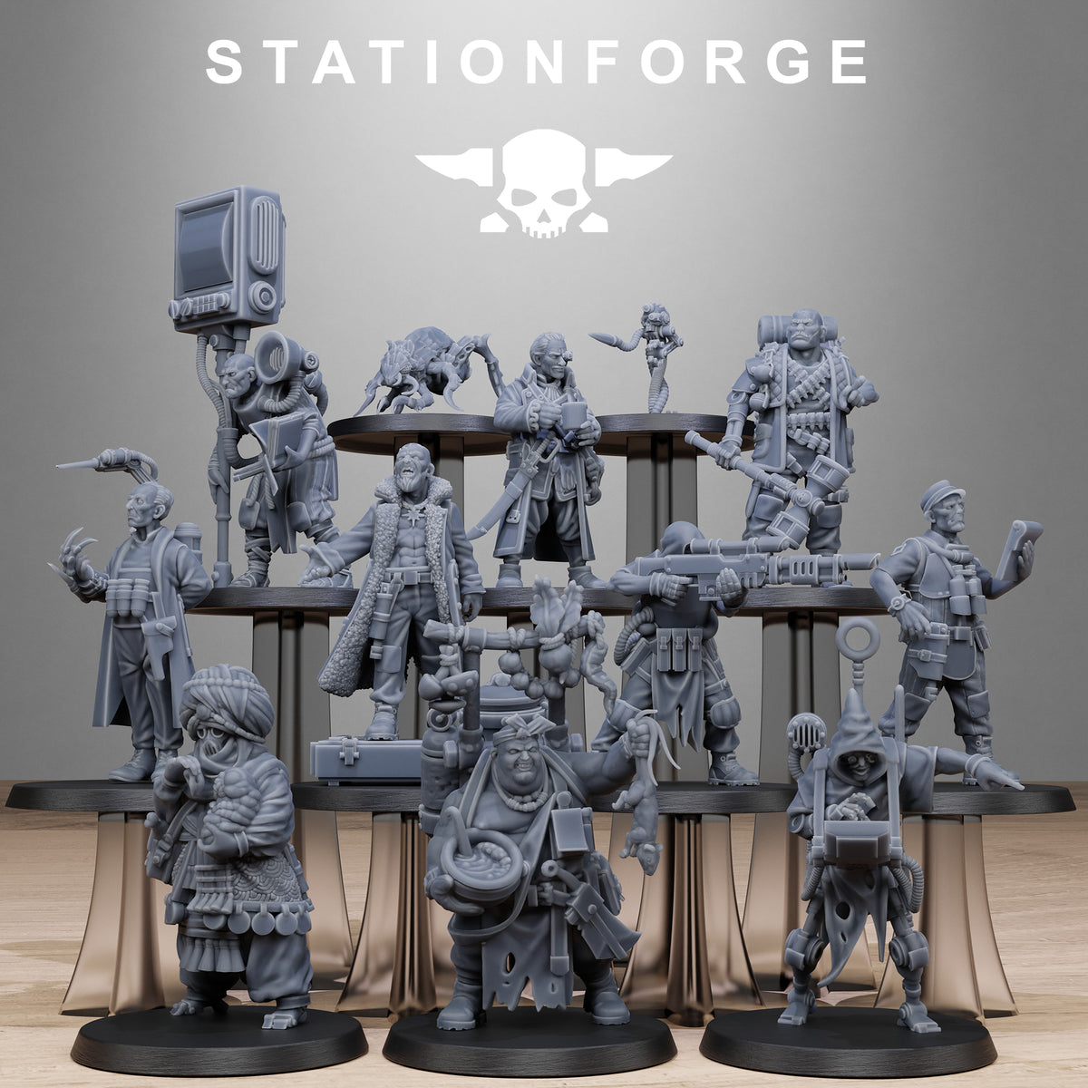 GrimCorp Scrap Operatives | Station Forge | Wargaming
