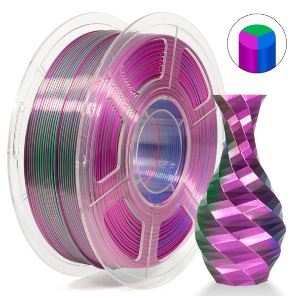 PLA Silk Tri Colors