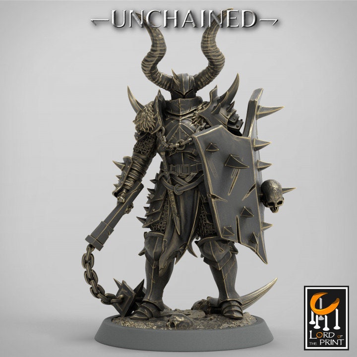 Flail Squadron | Unchained | Lord of the Print | Wargaming | Dungeons and Dragons | Chaos | Tabletop RPG | Knight | DnD