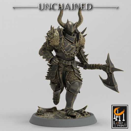 Great Axe Squadron | Unchained | Lord of the Print | Wargaming | Dungeons and Dragons | Chaos | Tabletop RPG | Knight | DnD
