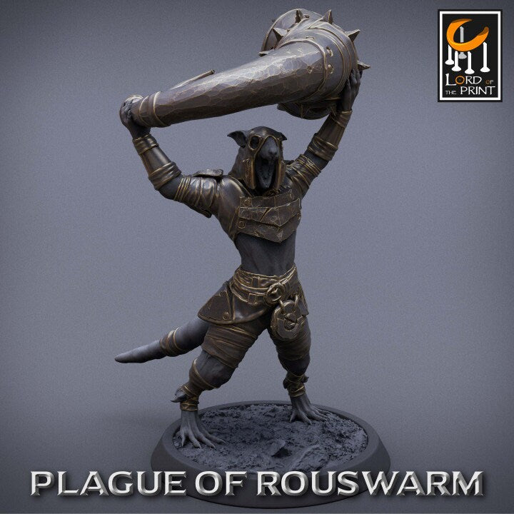 Support Infantry Pack | Plague of Rouswarm | Lord of the Print | Wargaming | Dungeons and Dragons | Rats | Tabletop RPG | DnD