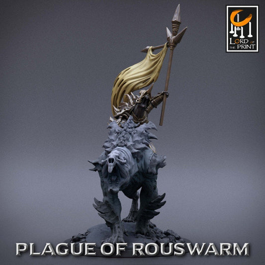 Rat Rider | Plague of Rouswarm | Lord of the Print | Wargaming | Dungeons and Dragons | Rats | Tabletop RPG | DnD