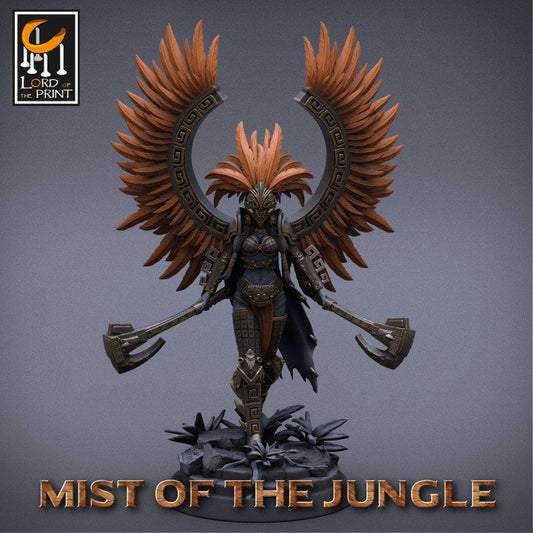 General Amazone Pack | Mist of the Jungle | Lord of the Print | Wargaming | Dungeons and Dragons | Amazon | Tabletop RPG | DnD