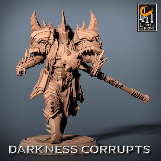 Darknight Mace Pack | Darkness Corrupts | Lord of the Print | Wargaming | Dungeons and Dragons | Chaos | Tabletop RPG | DnD Miniatures