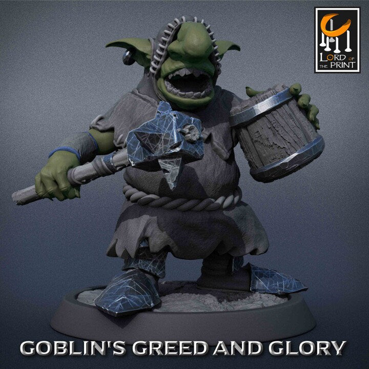 Goblin Party Pack | Goblin's Greed and Glory | Lord of the Print | Wargaming | Dungeons and Dragons | Goblins | Tabletop RPG | DnD